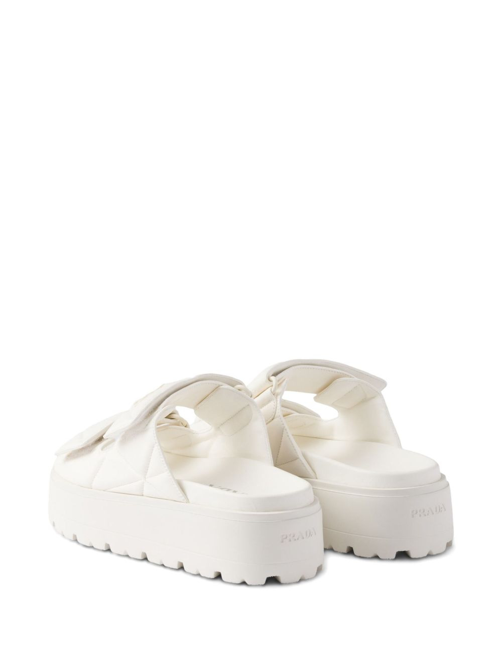Prada Women 45Mm Padded Leather Sandals - 3