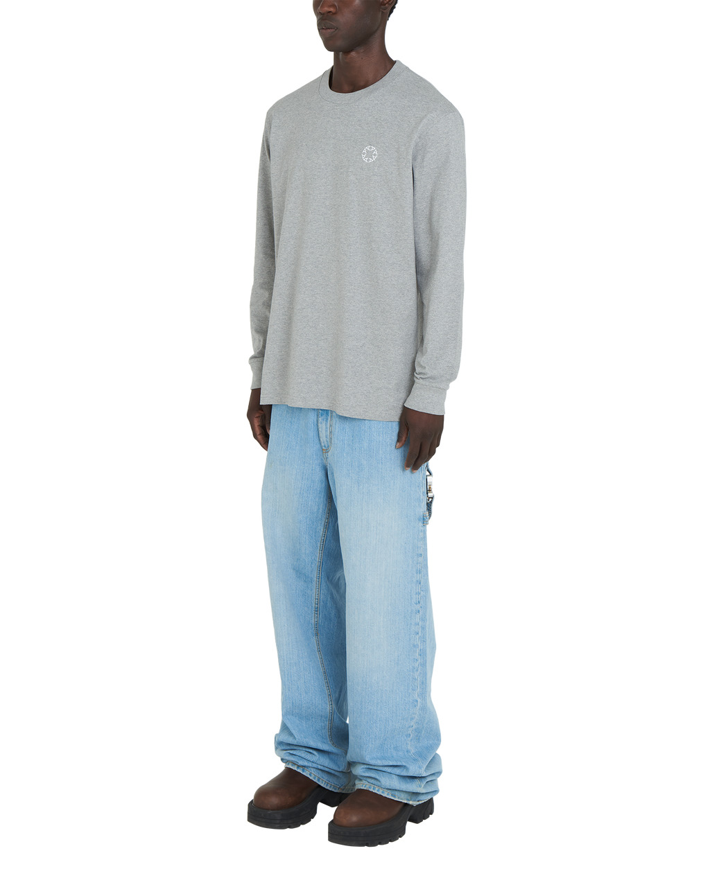 ESSENTIALS REGULAR FIT LONG SLEEVE TEE - 4