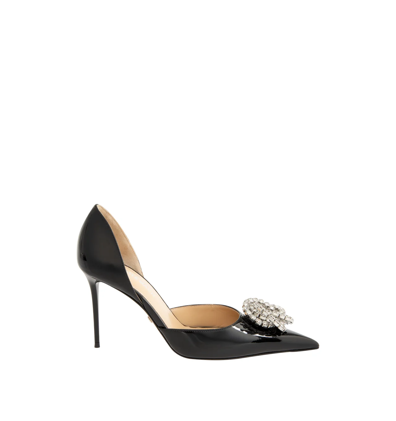 PATENT LEATHER D'ORSAY PUMP - 1