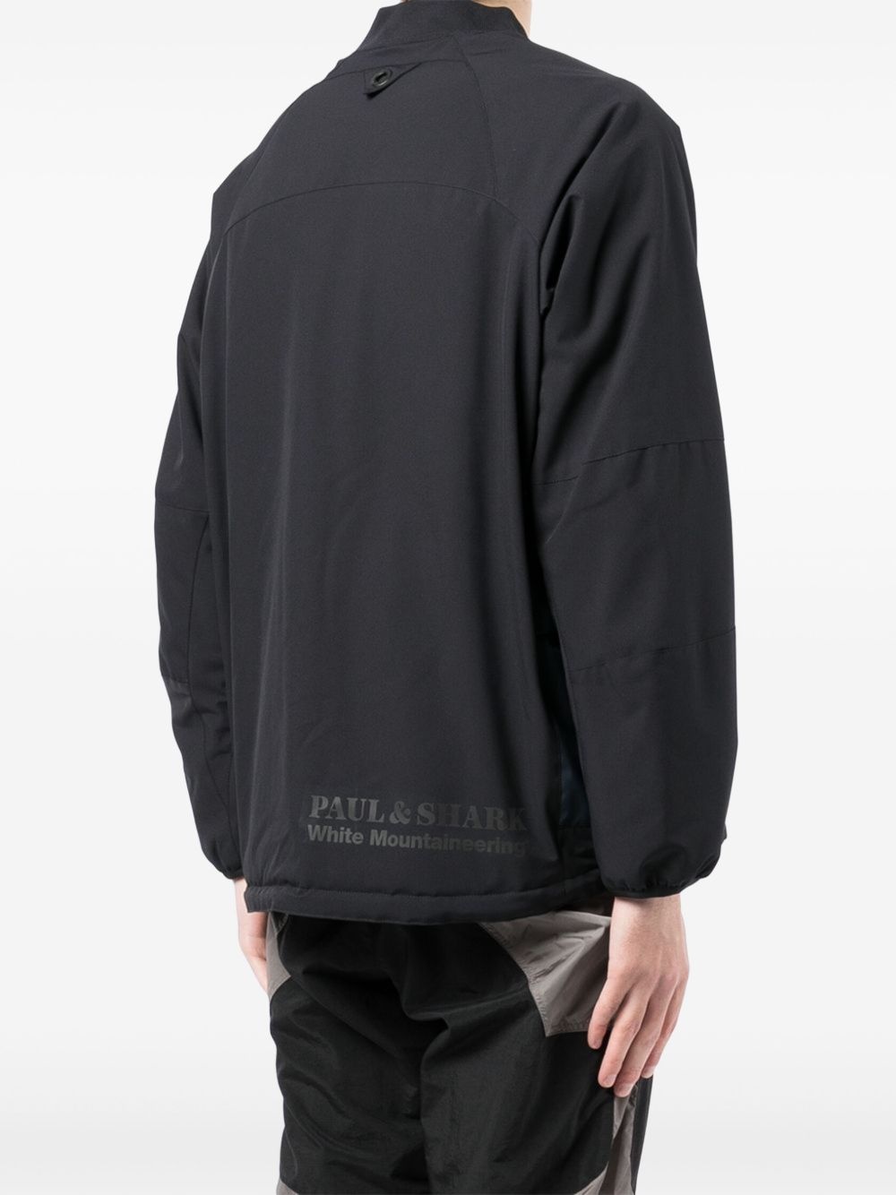 colour-block jacket - 4