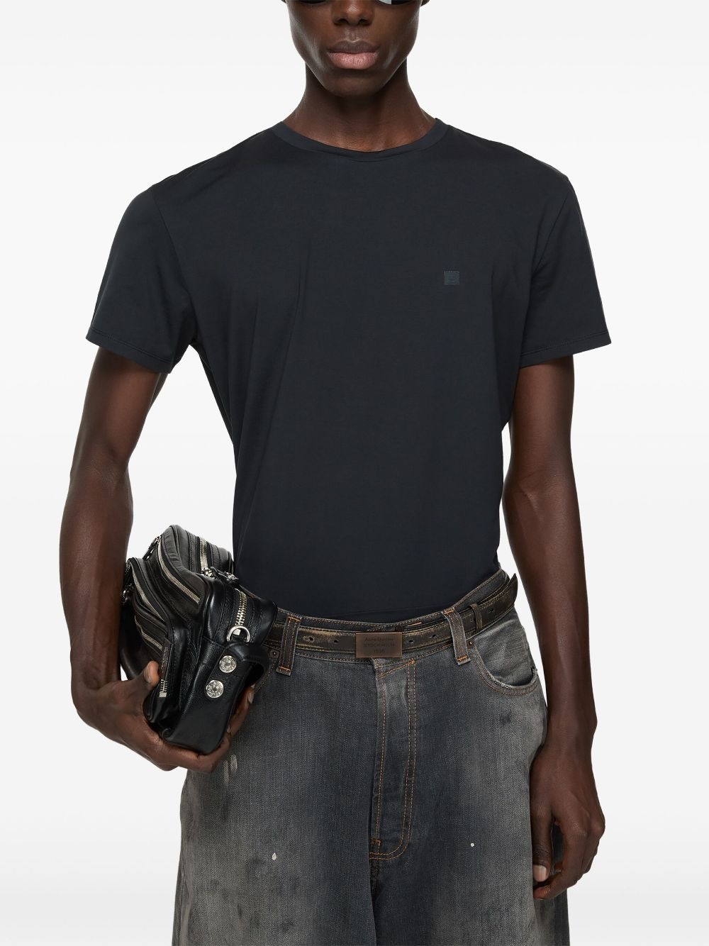 appliqué T-shirt - 4