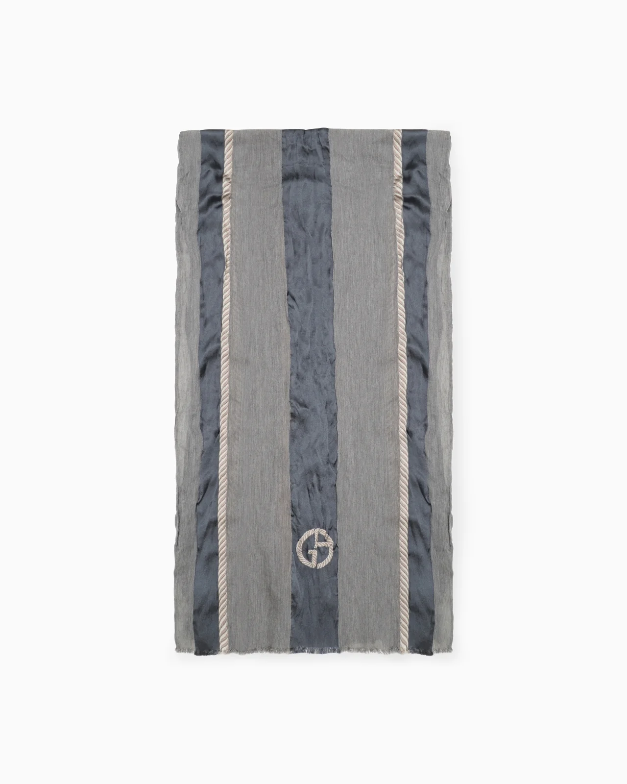 SILK-BLEND JACQUARD STOLE - 1