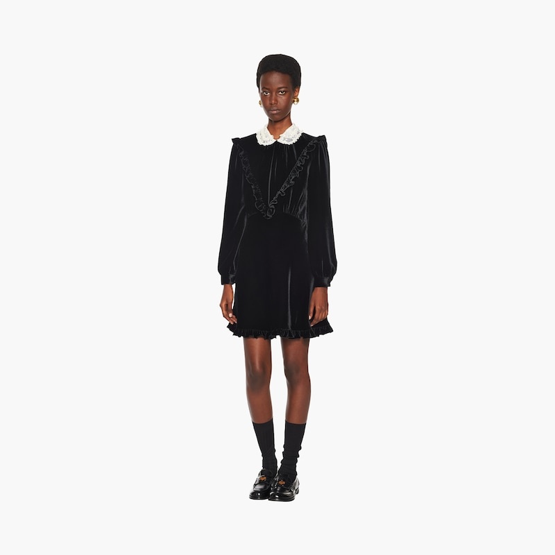 Velvet minidress - 5