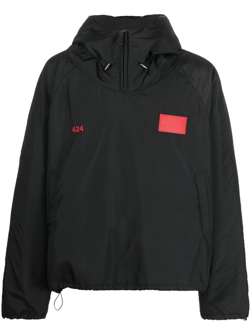 logo-patch jacket 1