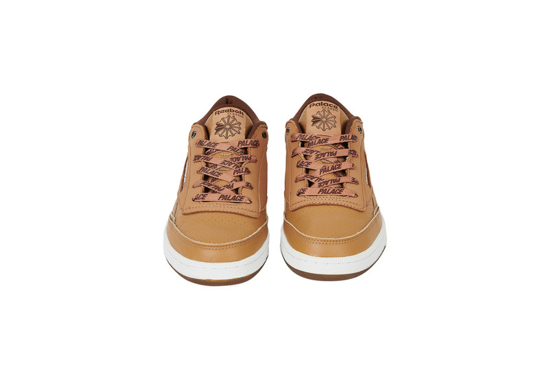 PALACE REEBOK CLUB C MID II REVENGE SOFT CAMEL / BRUSH BROWN / REEBOK LE 5 3