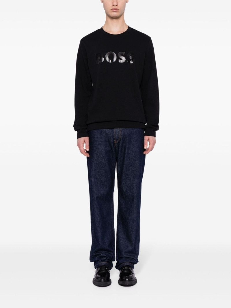 BOSS Salbo Mirror cotton sweatshirt outlook
