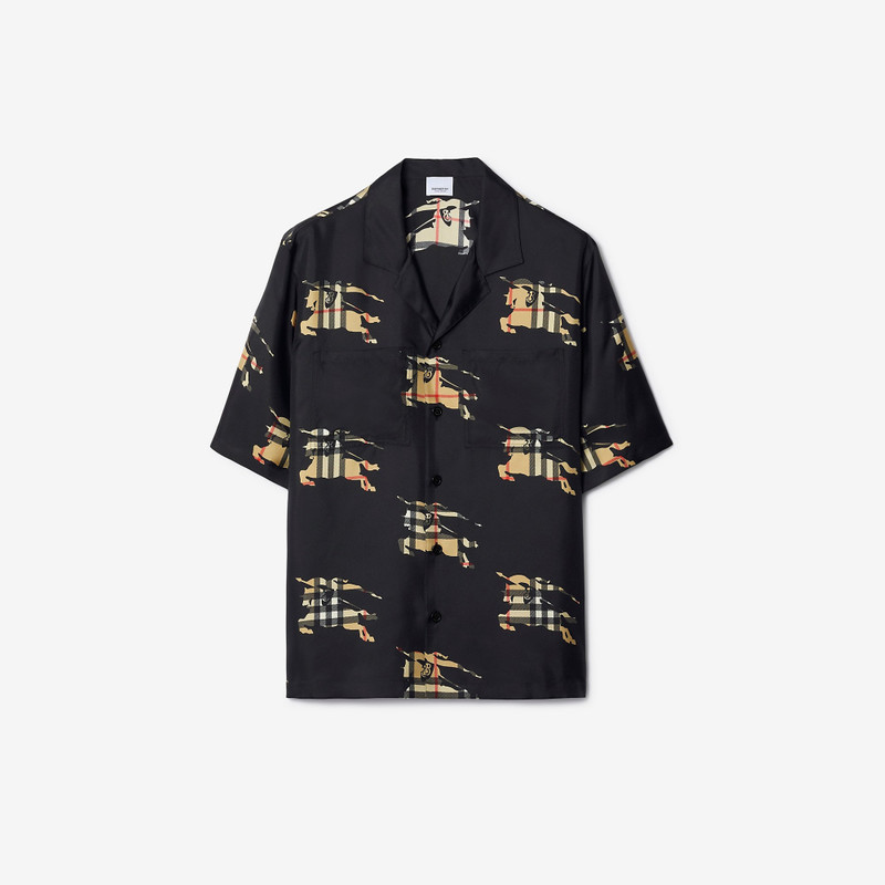 Check EKD Silk Pyjama Shirt 1