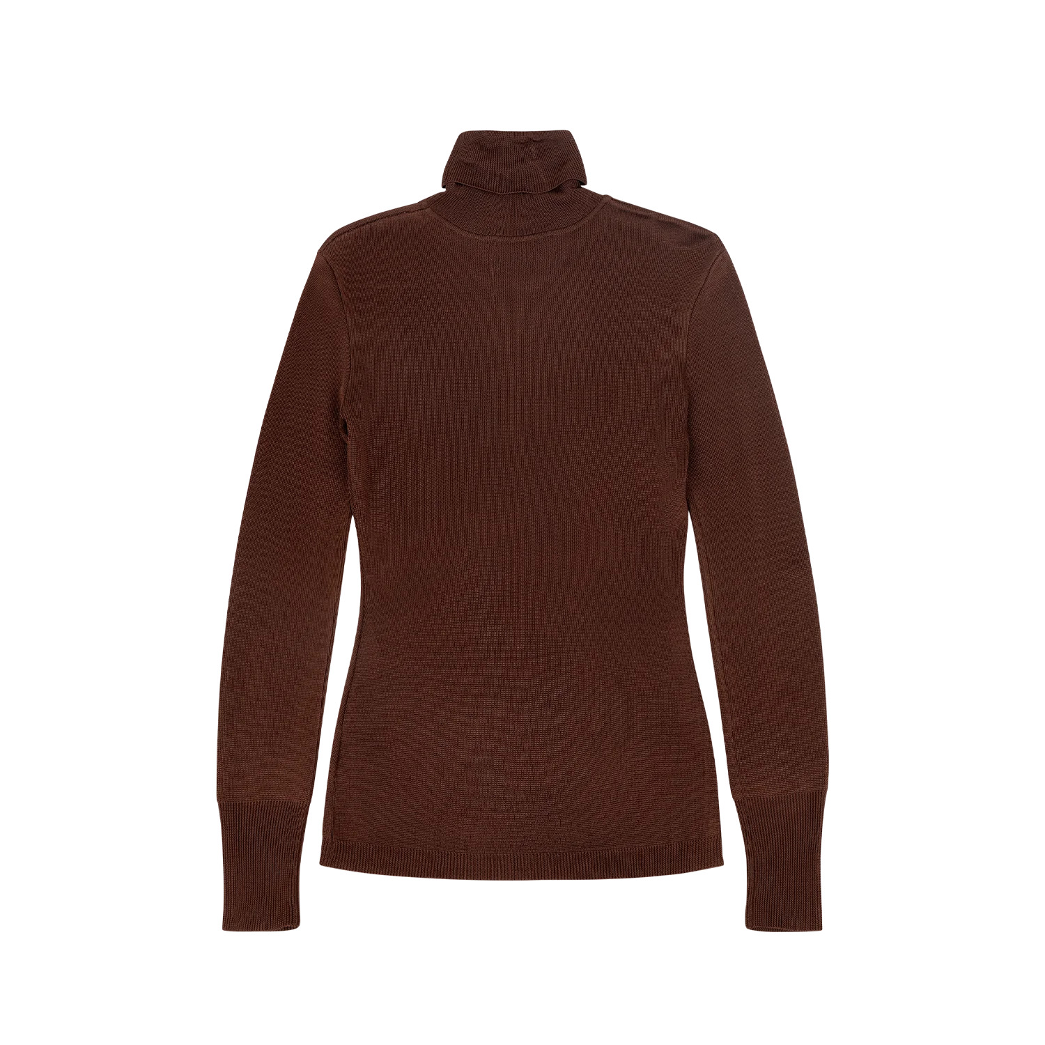 TURTLENECK LONG SLEEVE CHOCOLATE - 1