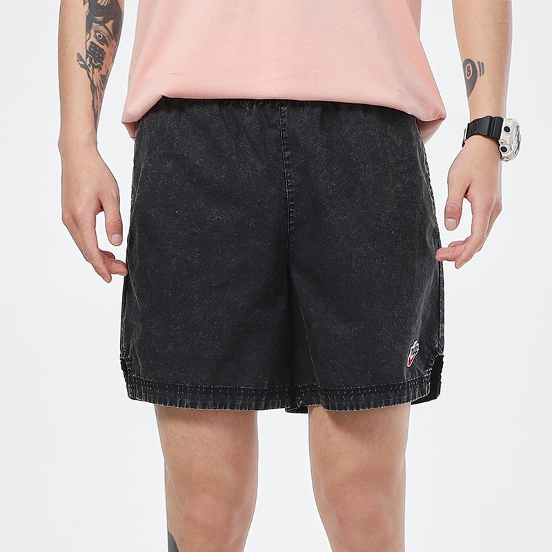 ◆Nike◆ Sportswear Men's Denim Washed Shorts Nike Nike Retro Washed Denim Casual Shorts Black DC1878-010