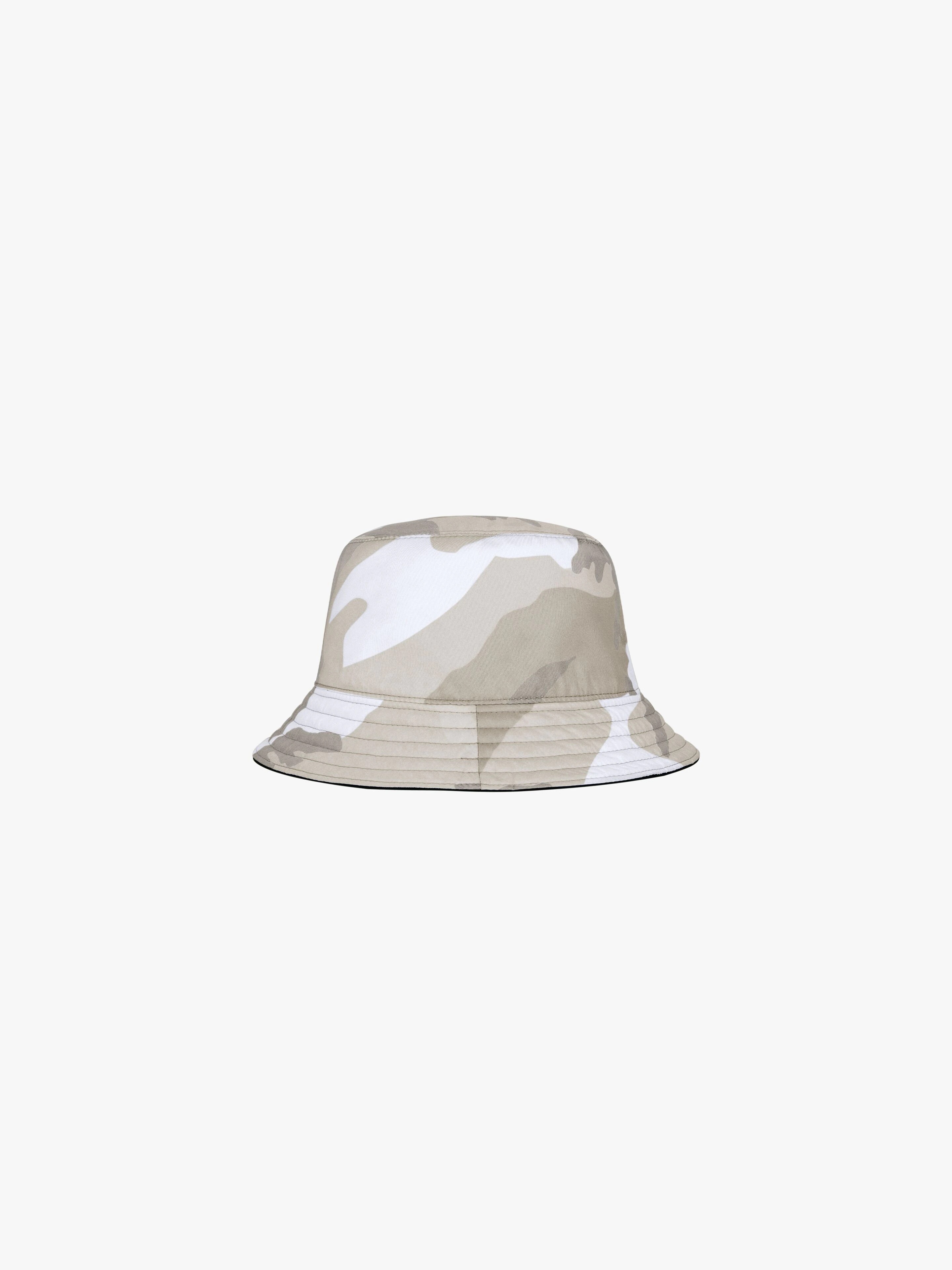 GIVENCHY REVERSIBLE BUCKET HAT WITH CAMOUFLAGE PRINT - 4