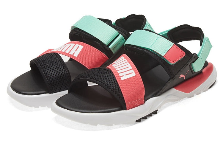 PUMA Js Trail Sandal 'black/pink/white' 372488-05 - 3