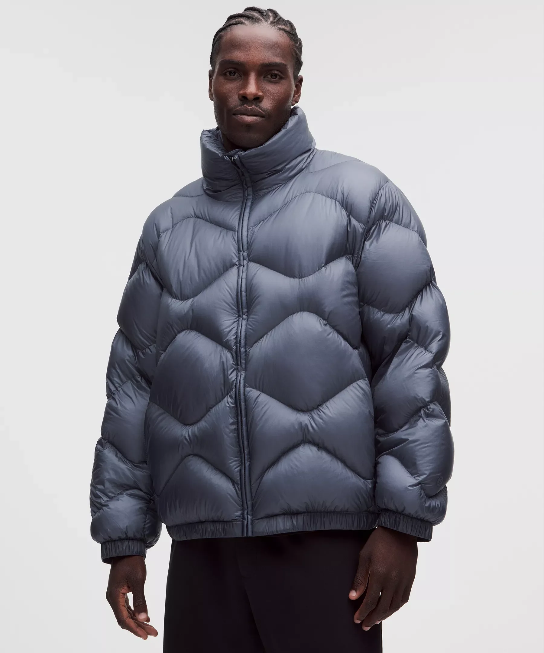 Men's Featherweight Stand-Neck Quilted Puffer - 1