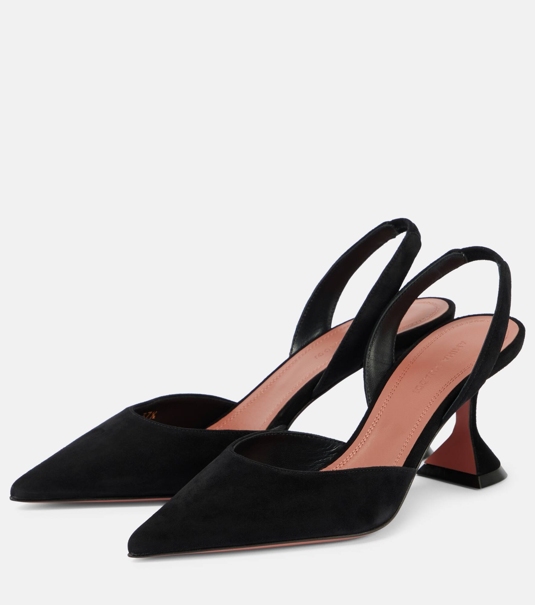 Holli 70 suede slingback pumps - 4