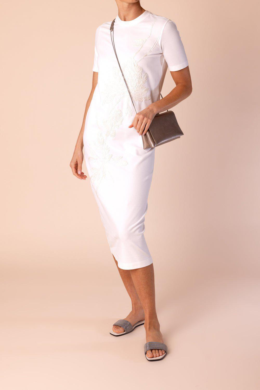 Magnolia Detail Dress - 3