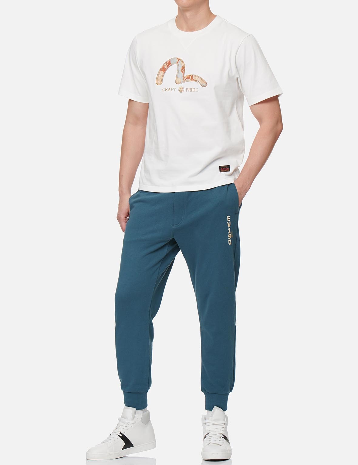 DAICOCK PRINT SWEATPANTS - 6