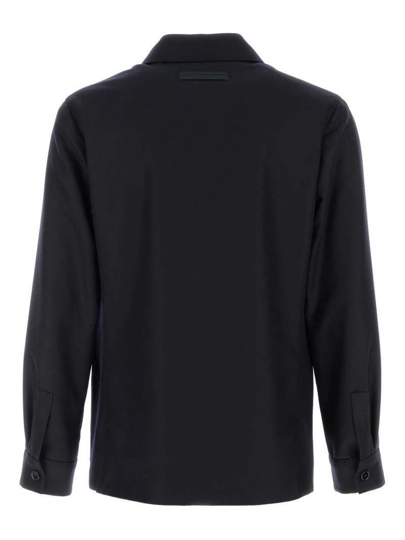 ZEGNA pocket button overshirt outlook