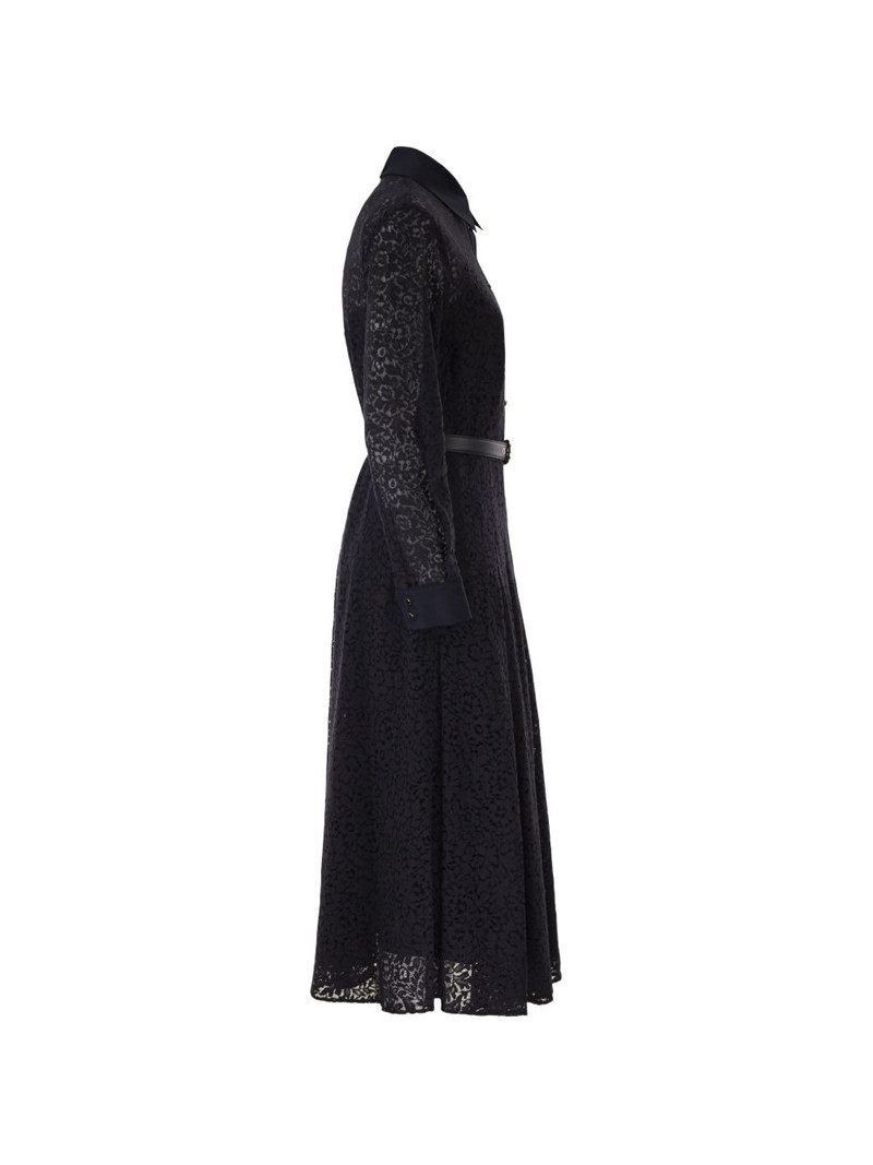Mstricordo lace pleated shirt midi dress 3