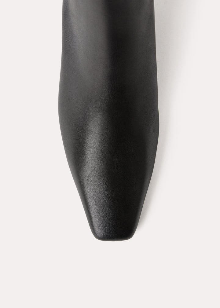 The mid heel boot black - 4