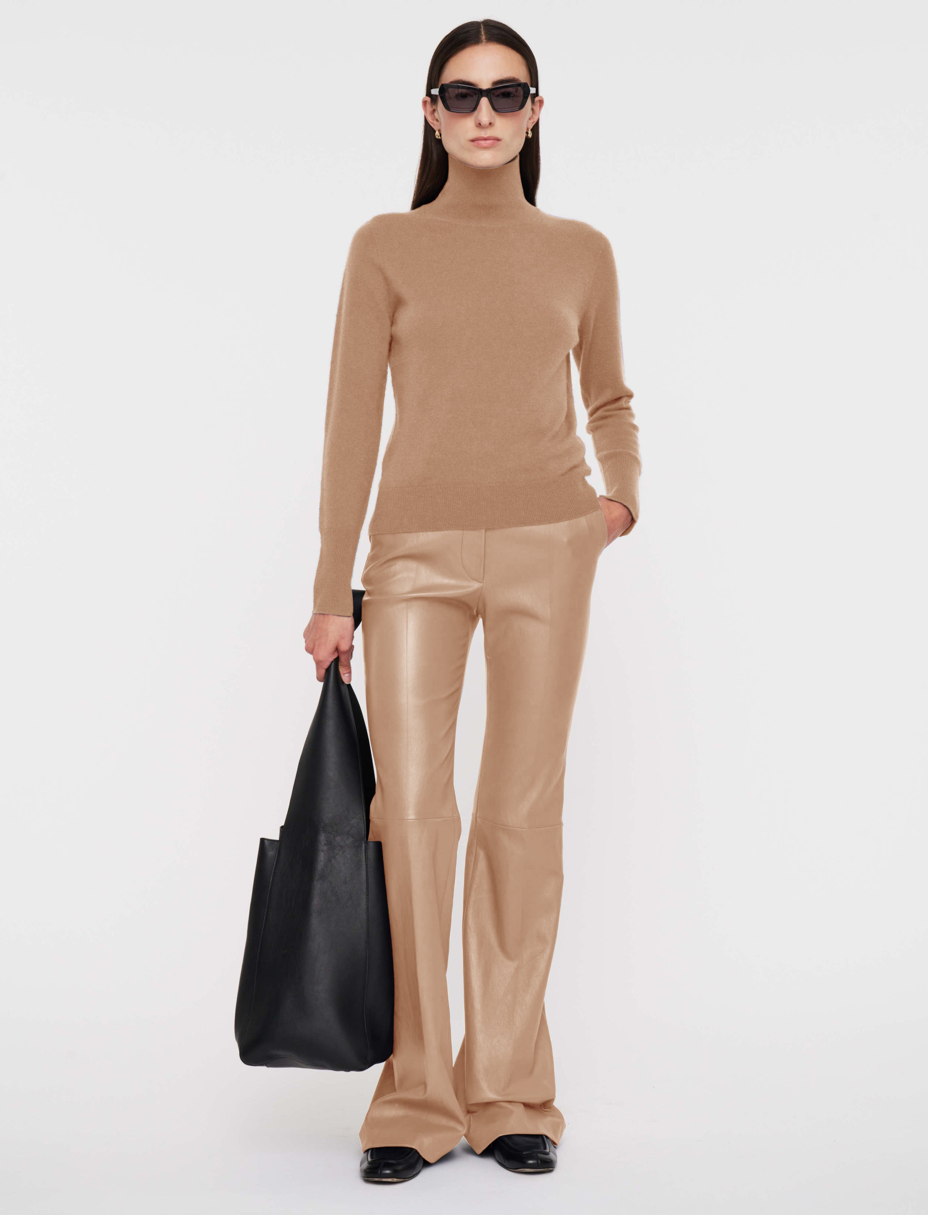 Light Pure Cashmere High Neck Jumper - 2