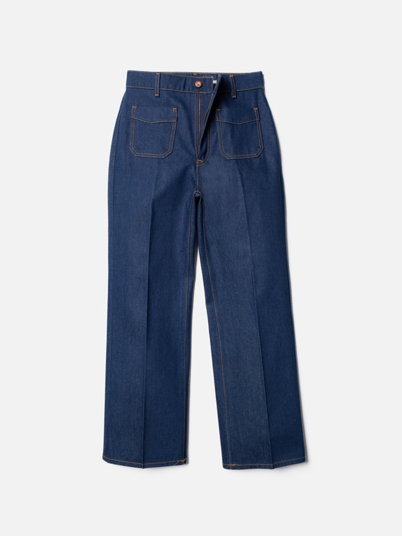 Holly Western Pants 70's Blue 1