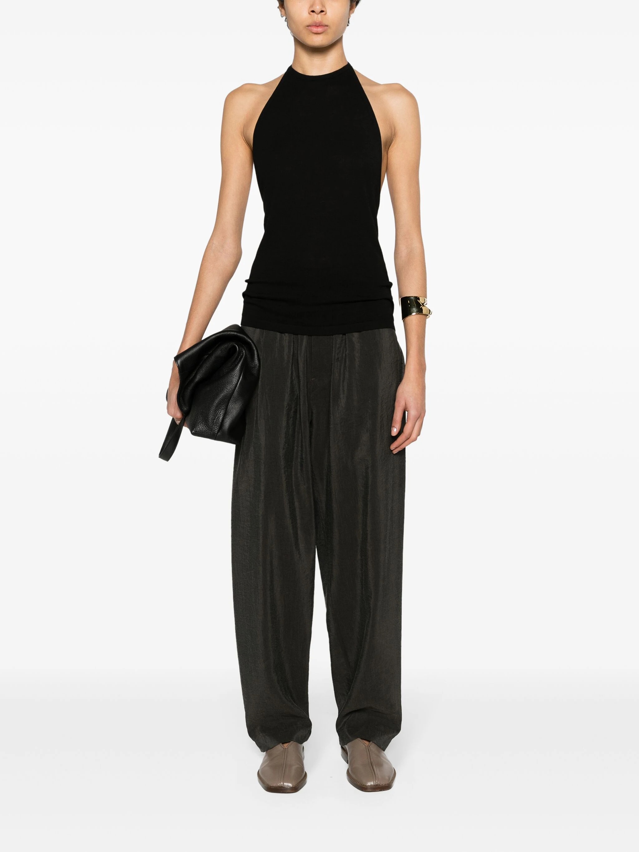 LEMAIRE Women Relaxed Pants - 3