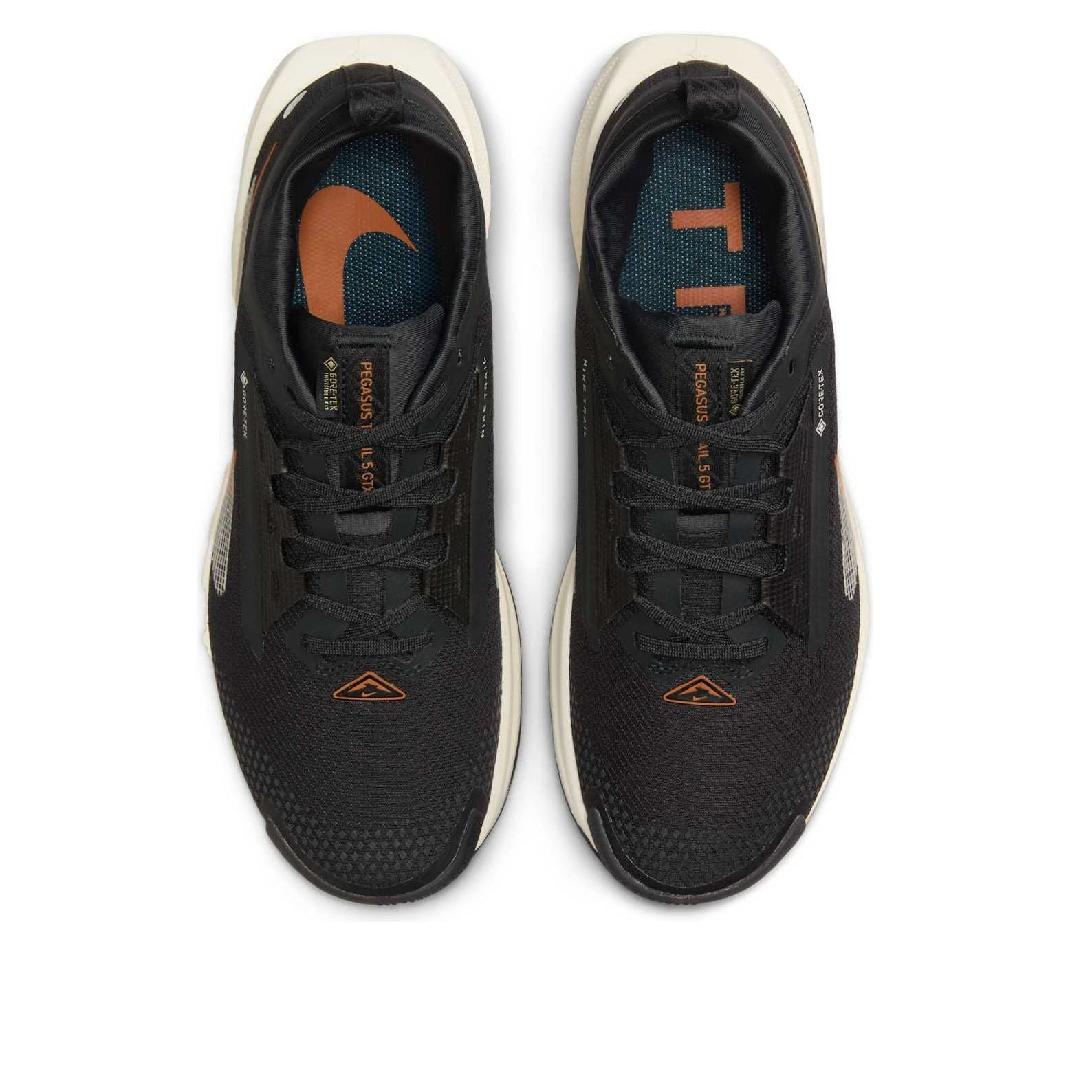 (WMNS) Nike Pegasus Trail 5 GTX 'Black Ivory Monarch' FQ0912-005 - 4