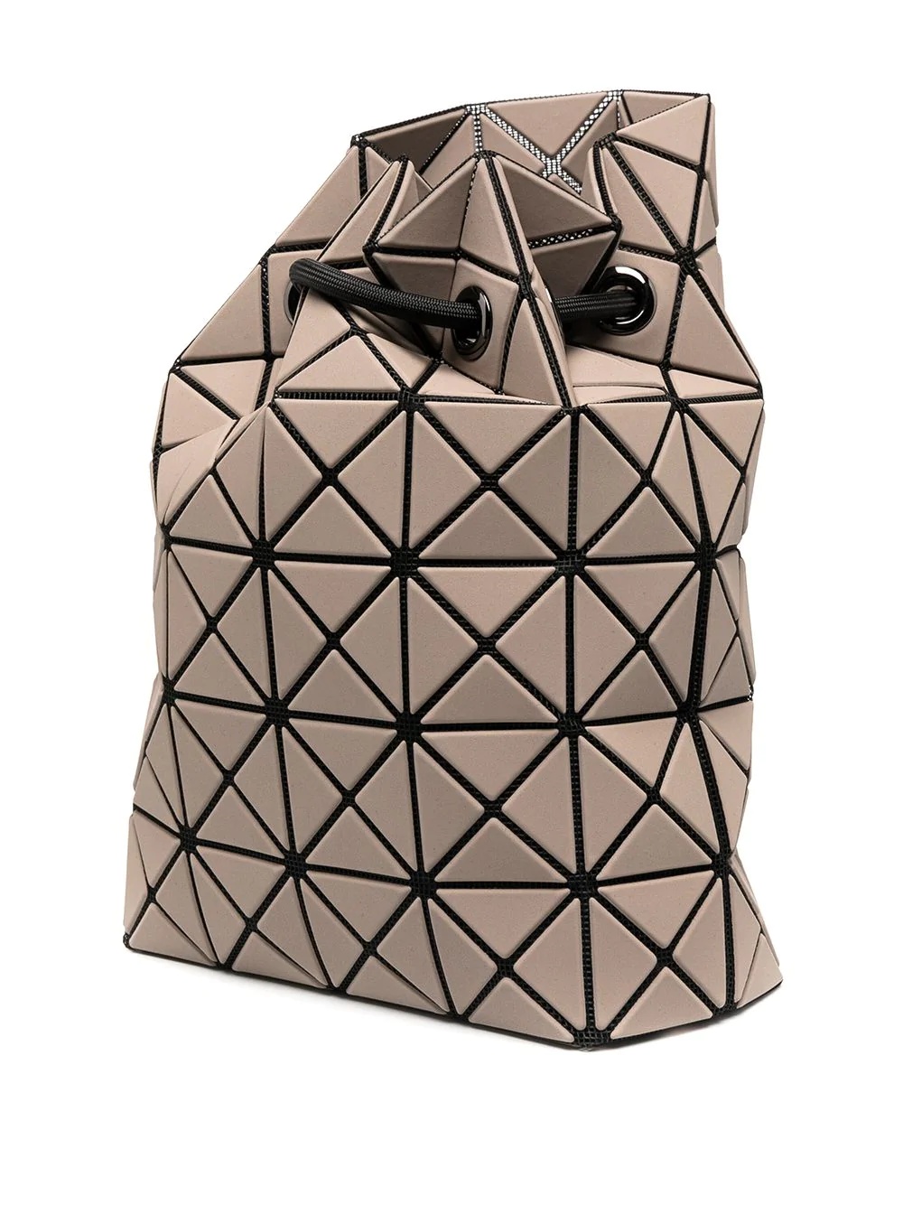 geometric panelled bucket bag - 3