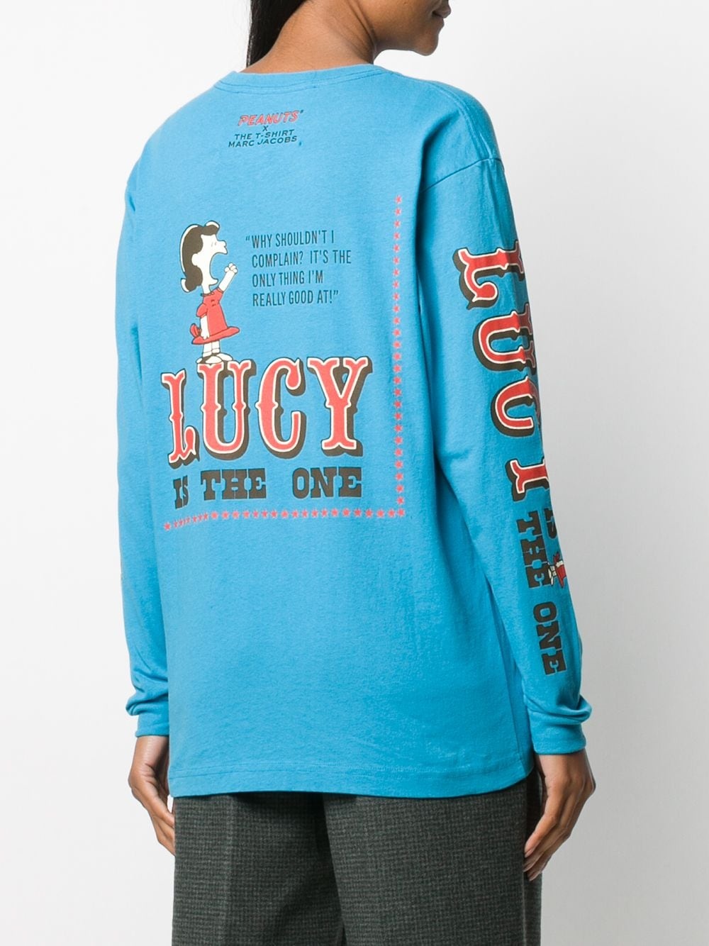 x Peanuts Lucy long-sleeved top - 4