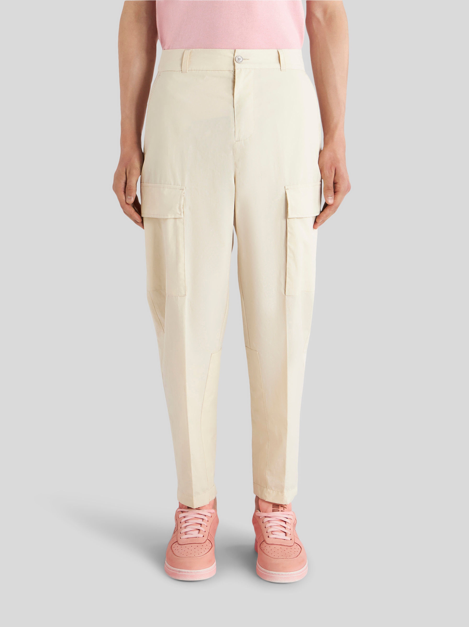 COTTON CARGO TROUSERS - 2