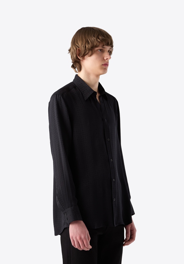 SHIRT 01 BLACK BLK DNM PRINT - 4