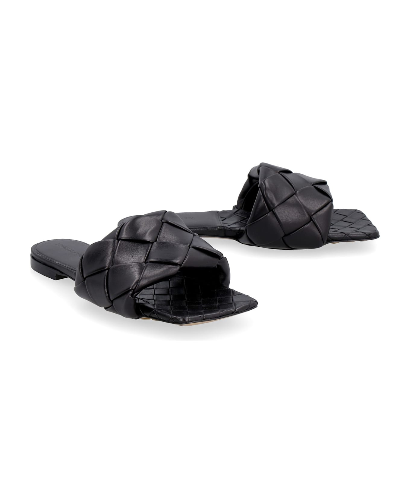 The Lido Leather Flat Sandals - 3