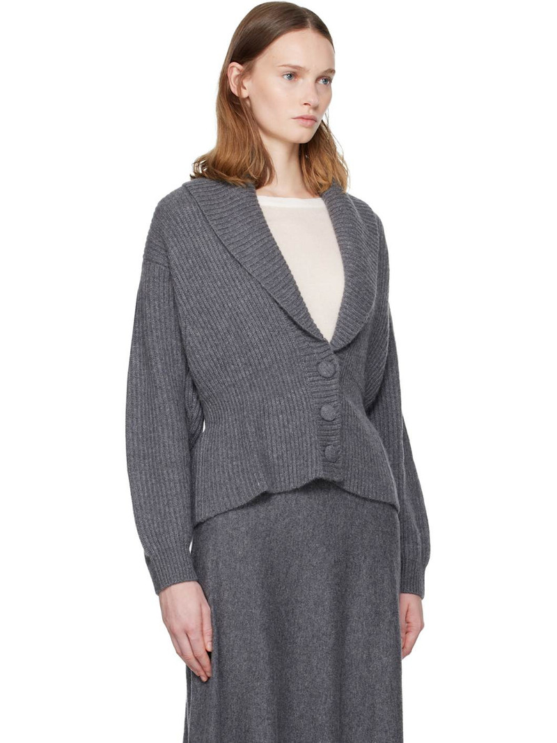 Gray Alessandra Cardigan 2
