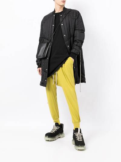 Rick Owens DRKSHDW Prisoner drawstring track pants outlook