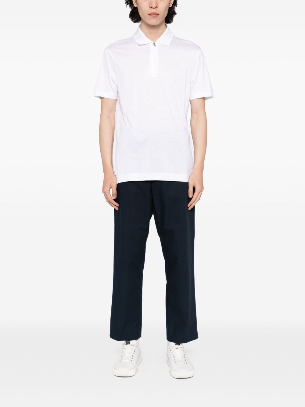 short-sleeved polo shirt - 2