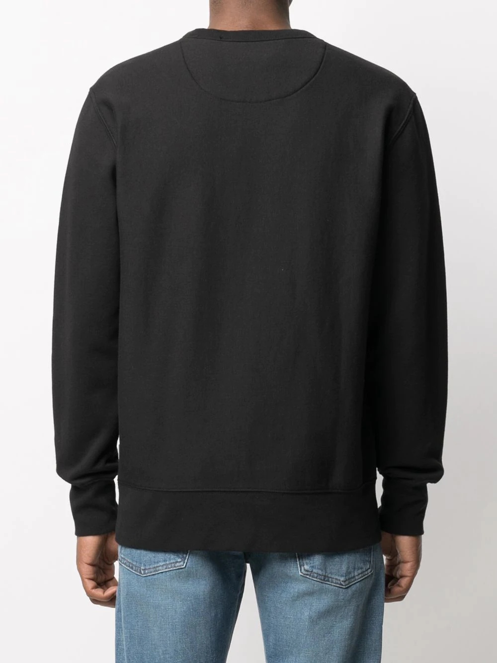 logo-embroidered sweatshirt - 4