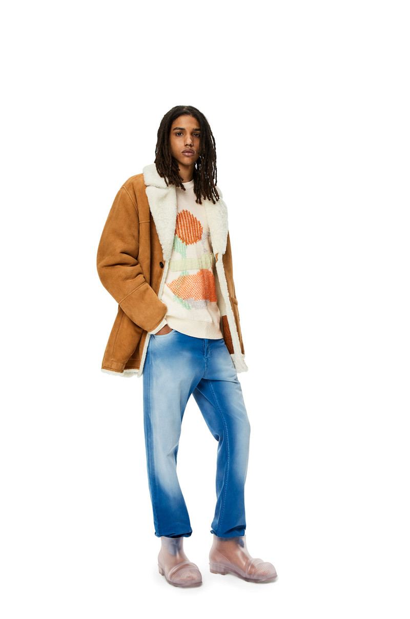 Loewe Intarsia sweater in wool outlook