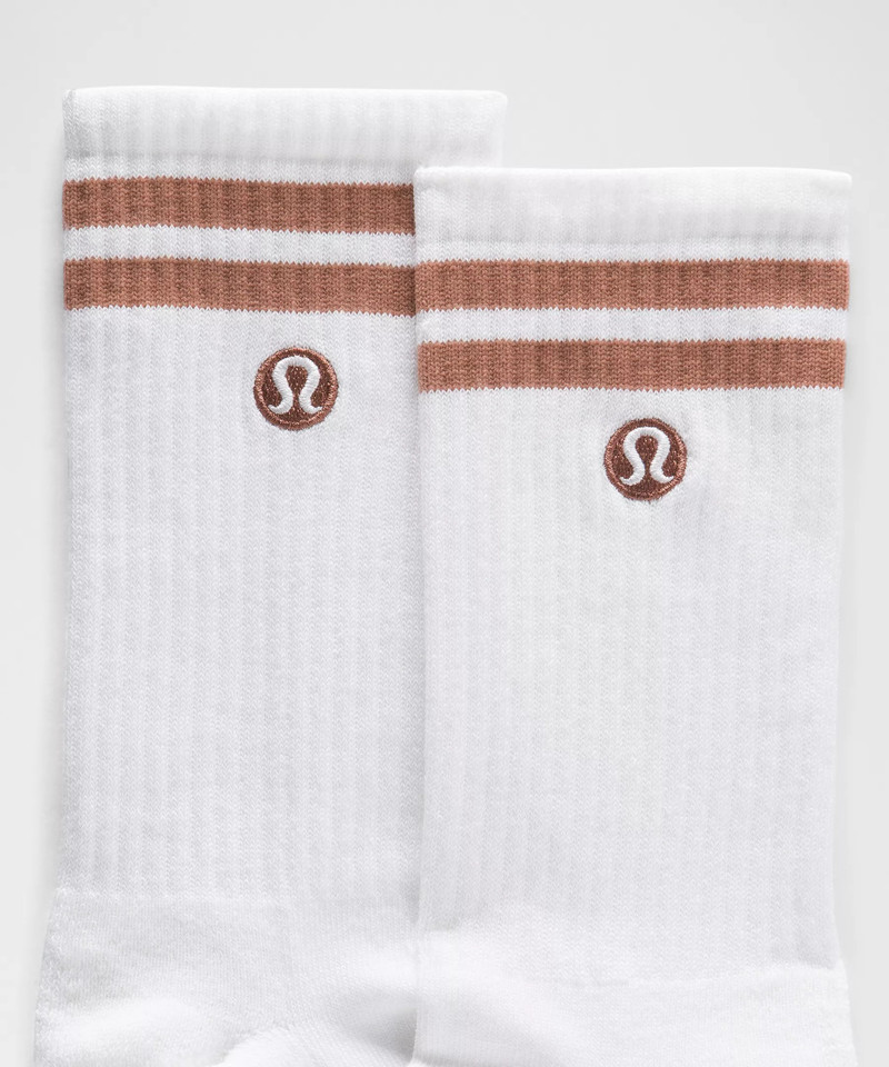 lululemon Unisex Daily Essential Crew Socks *Stripe outlook
