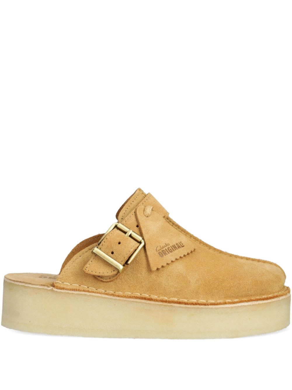 buckle platform mules - 1