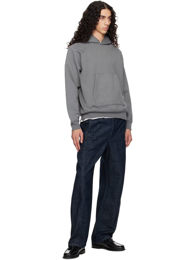 LADY WHITE CO. Gray Super Weighted Hoodie outlook