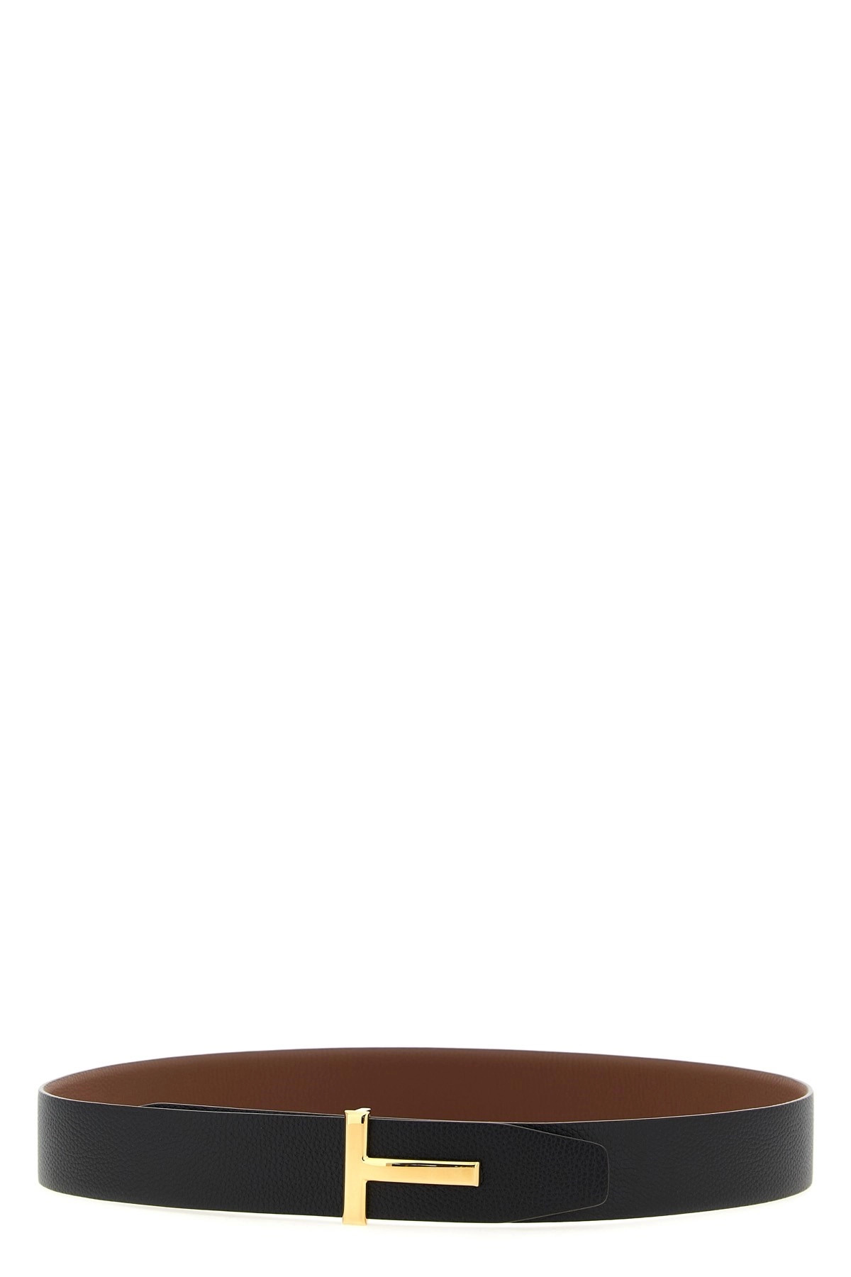 Logo buckle reversible belt - 3