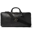 Medium Clipper Leather Holdall - 6