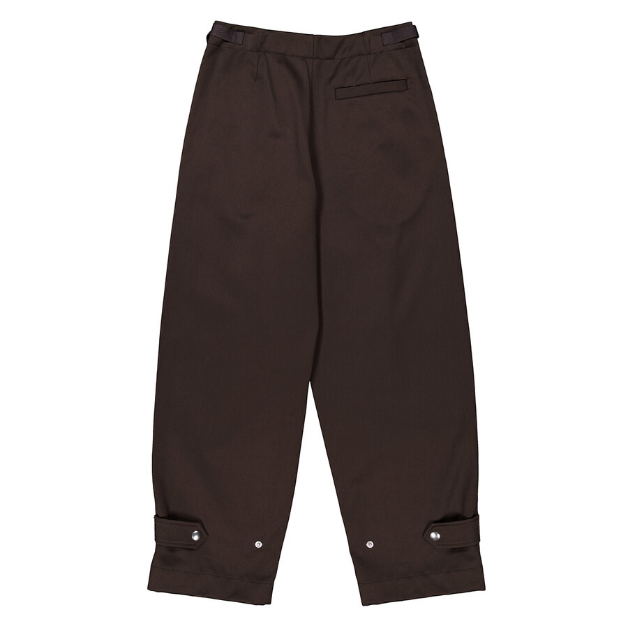 Burberry High-Waist Cropped Cotton Trousers - 6