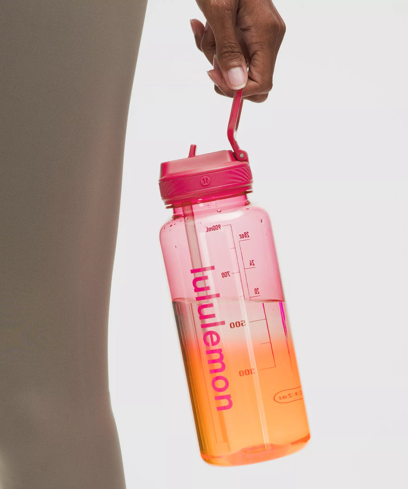 Back to Life Clear Bottle 32oz *Straw Lid 4