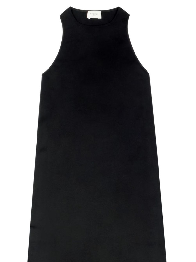 SAINT LAURENT sleeveless maxi dress outlook
