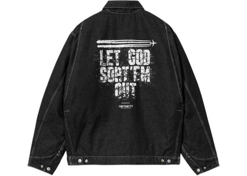 Carhartt Carhartt WIP x Clipse OG Detroit Jacket Black outlook