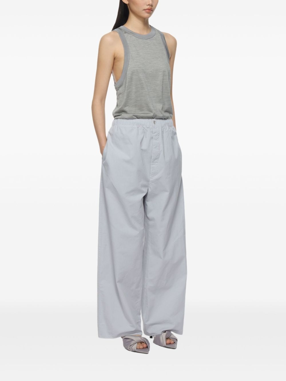 semi-sheer tank top - 3