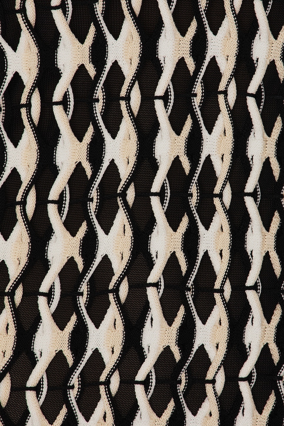Sonia Tank Dress in White &amp; Black Multi - 5