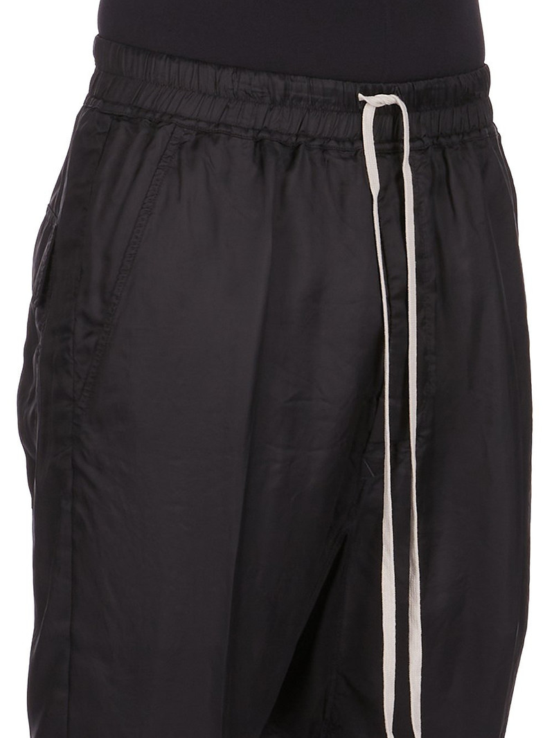 drawstring drop-crotch trousers 4