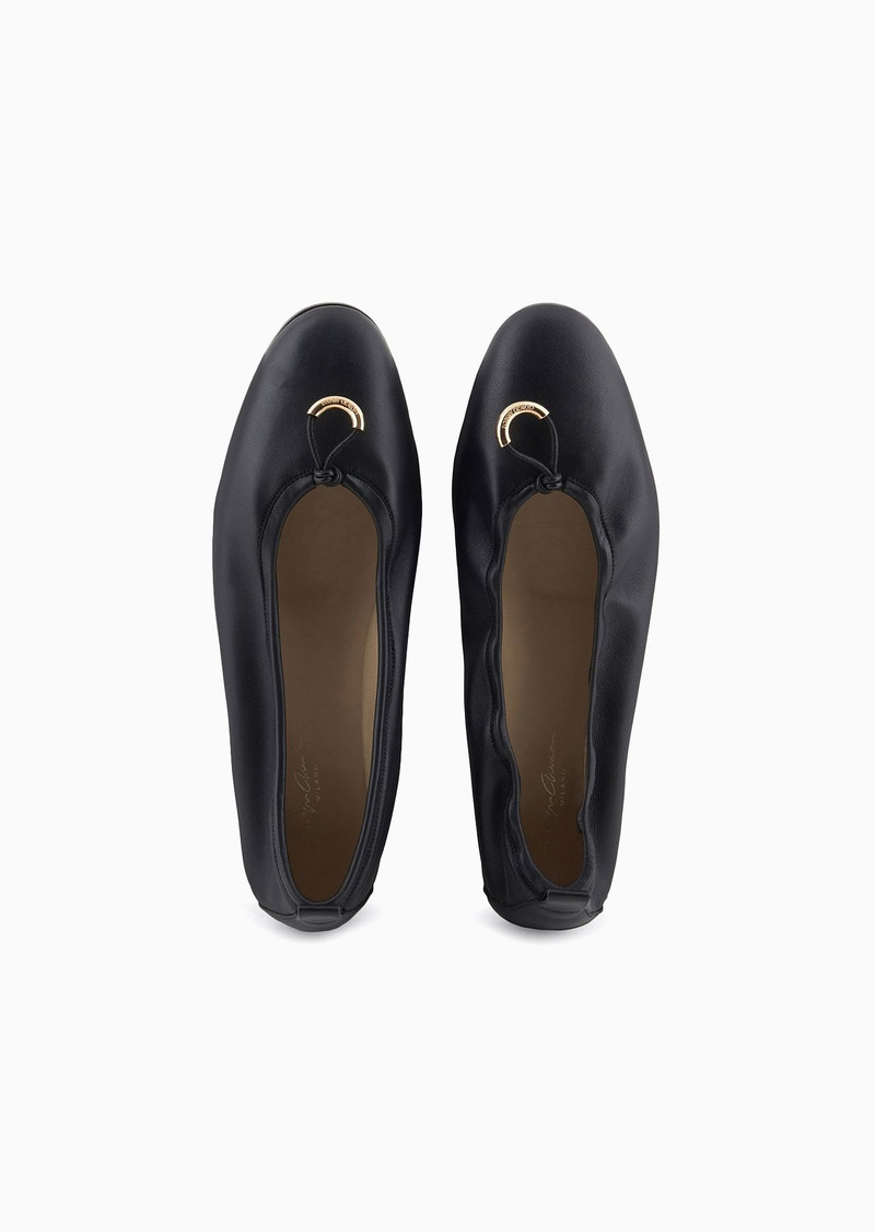 Nappa-leather ballerinas 3