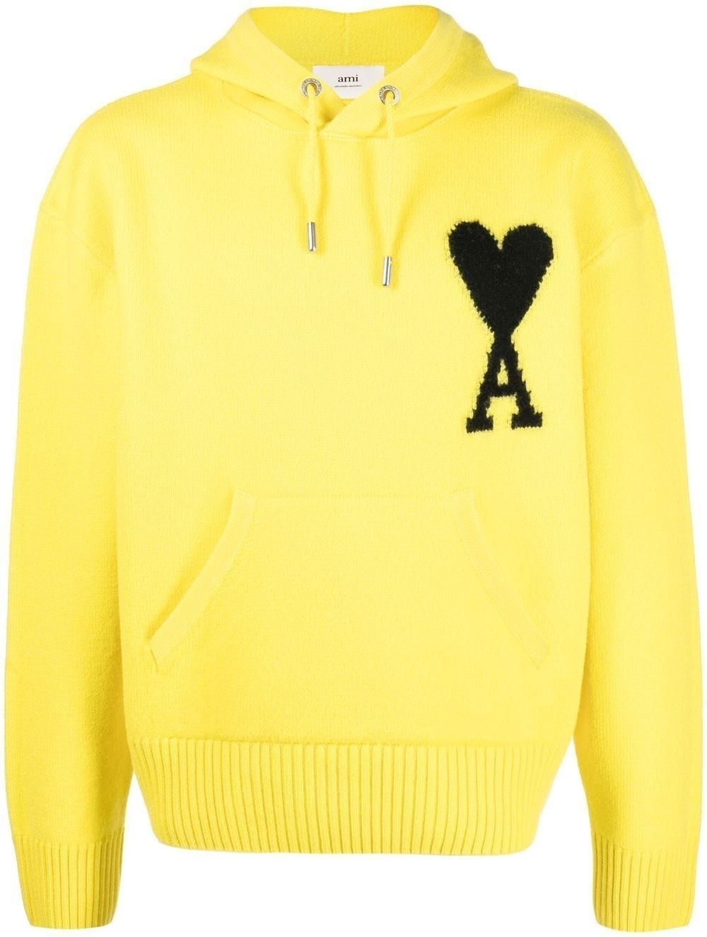 Ace of Hearts knitted hoodie - 1